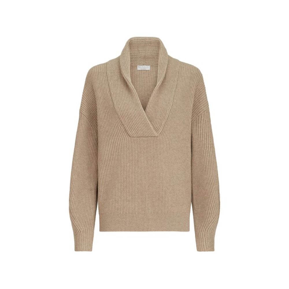 Brunello Cucinelli Neutrals Knitwear - Jumpers Women